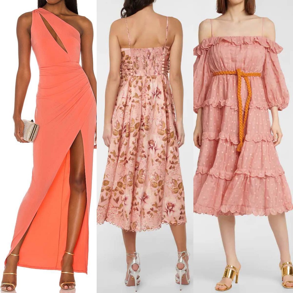 What Color Shoes to Wear With Peach Dress?